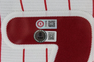 Trea Turner Autographed Philadelphia Phillies Signed Nike Baseball Framed Jersey Beckett COA-Powers Sports Memorabilia