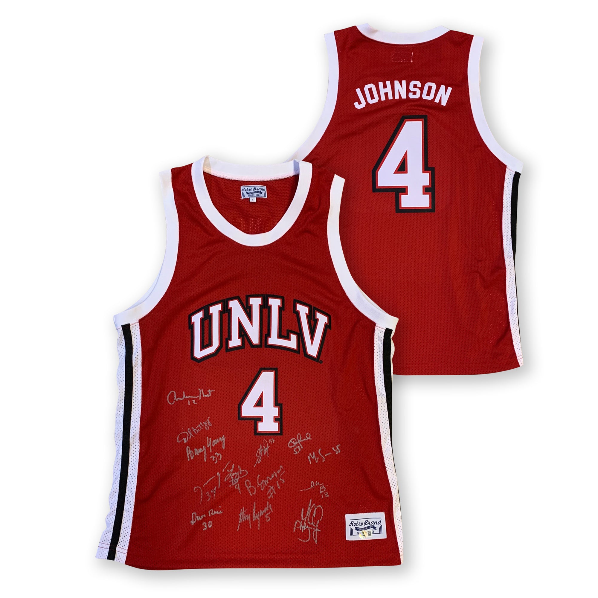UNLV Rebels Autographed Sports Memorabilia Collectibles