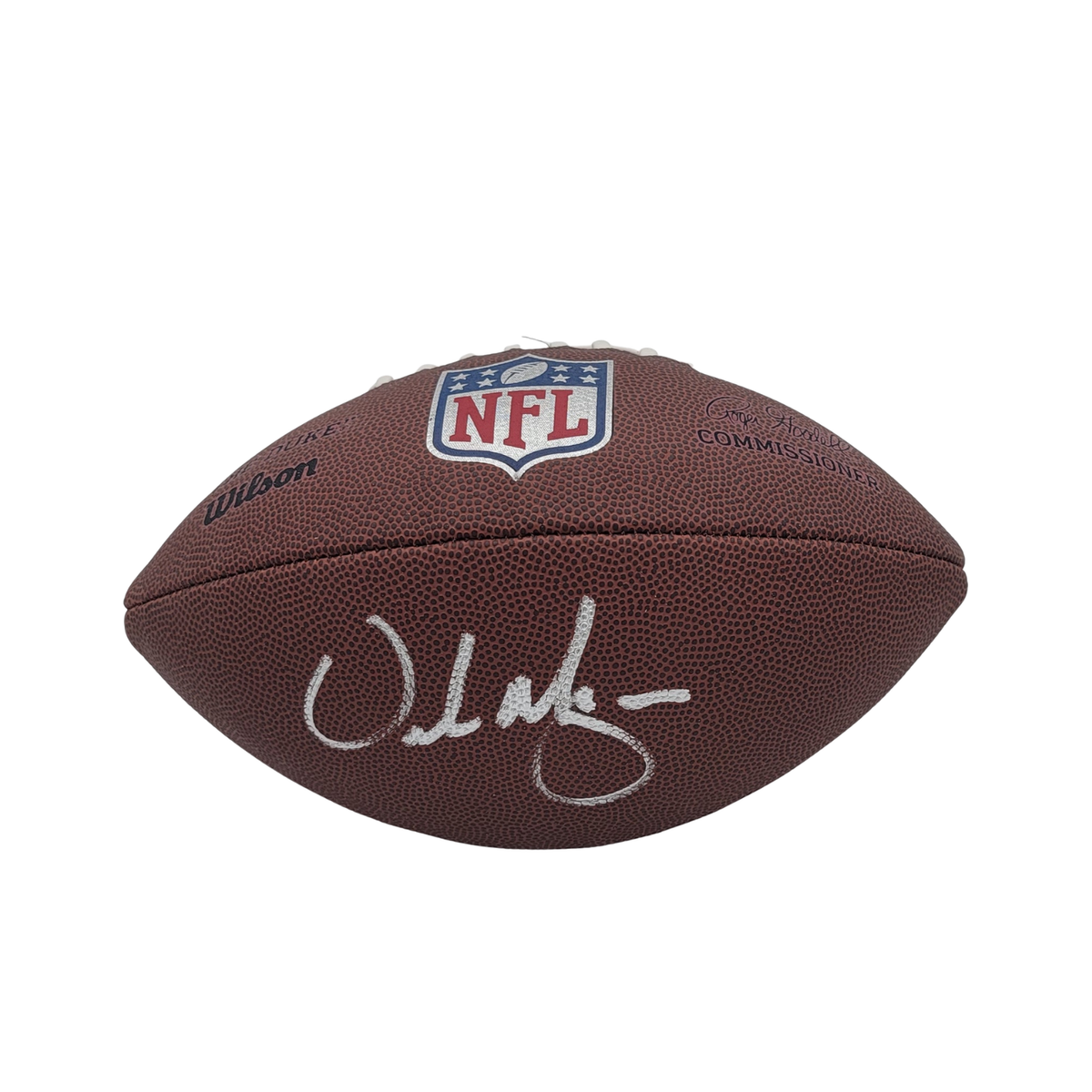 Urban Meyer Signed Jacksonville Jaguars Duke Replica Football | - Beckett-Powers Sports Memorabilia