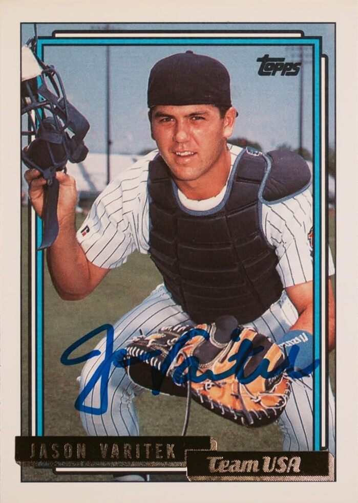 Jason Varitek Autograph Signing-Powers Sports Memorabilia