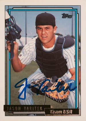 Jason Varitek Autograph Signing-Powers Sports Memorabilia