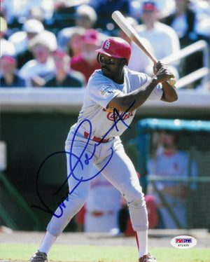 Vince Coleman Autograph Signing-Powers Sports Memorabilia