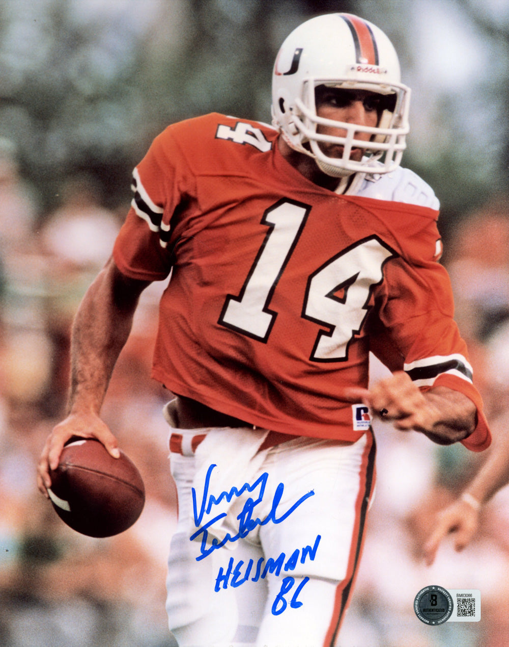 Vinny Testaverde Autograph Signing-Powers Sports Memorabilia