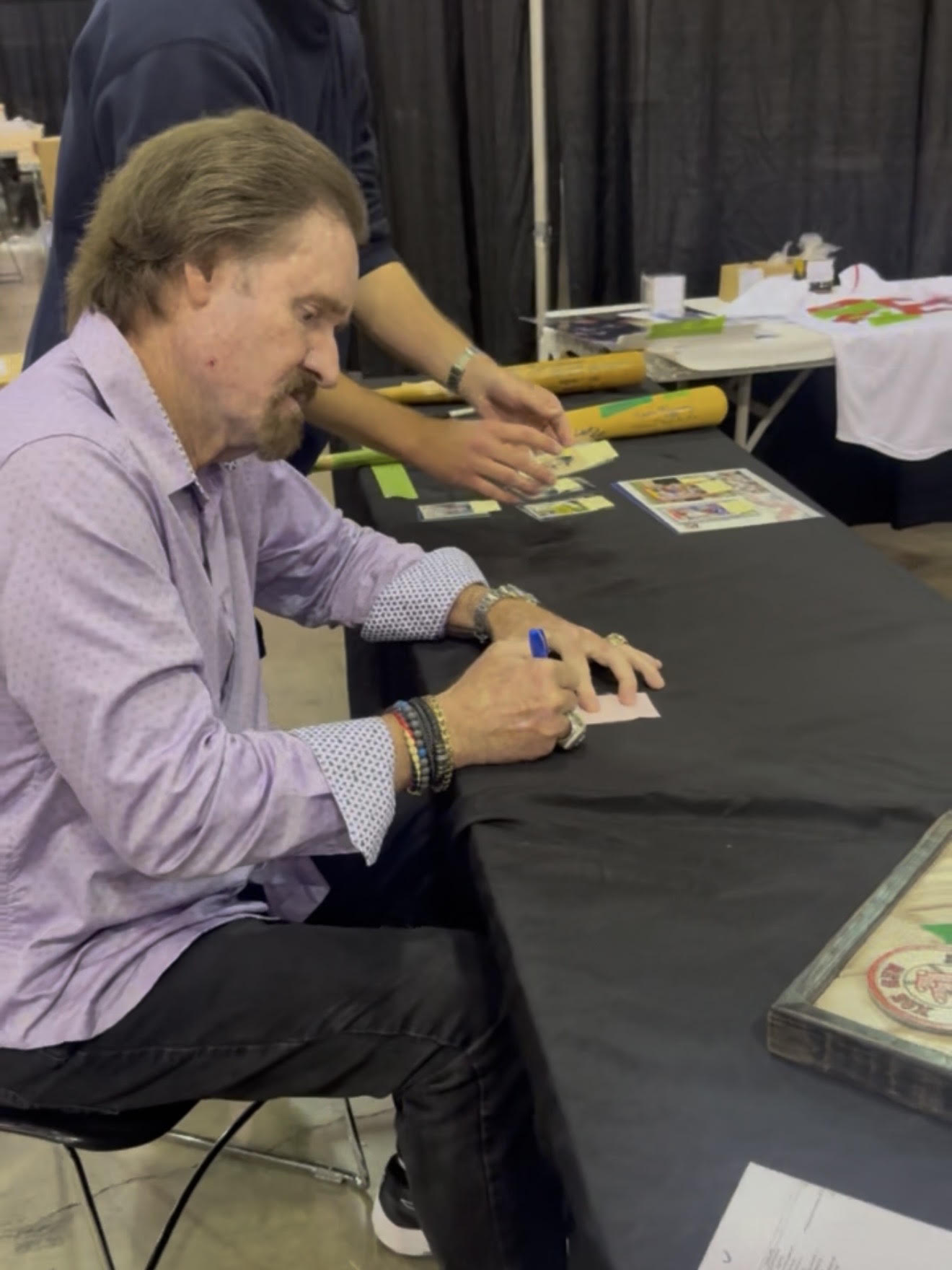 Wade Boggs Autograph Signing-Powers Sports Memorabilia