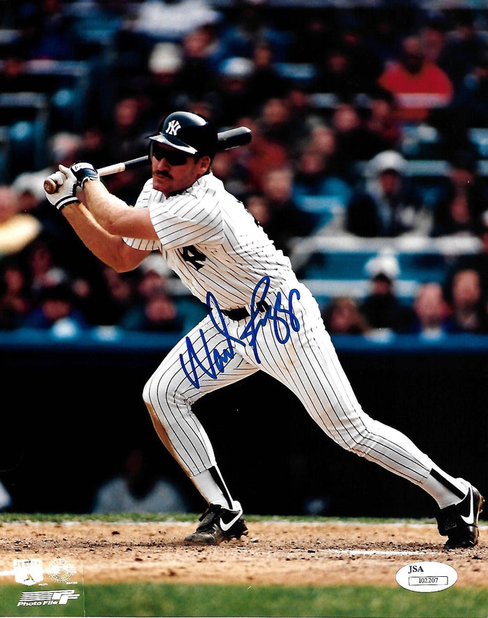 Wade Boggs Signed New York Yankees 8x10 Photo - JSA-Powers Sports Memorabilia