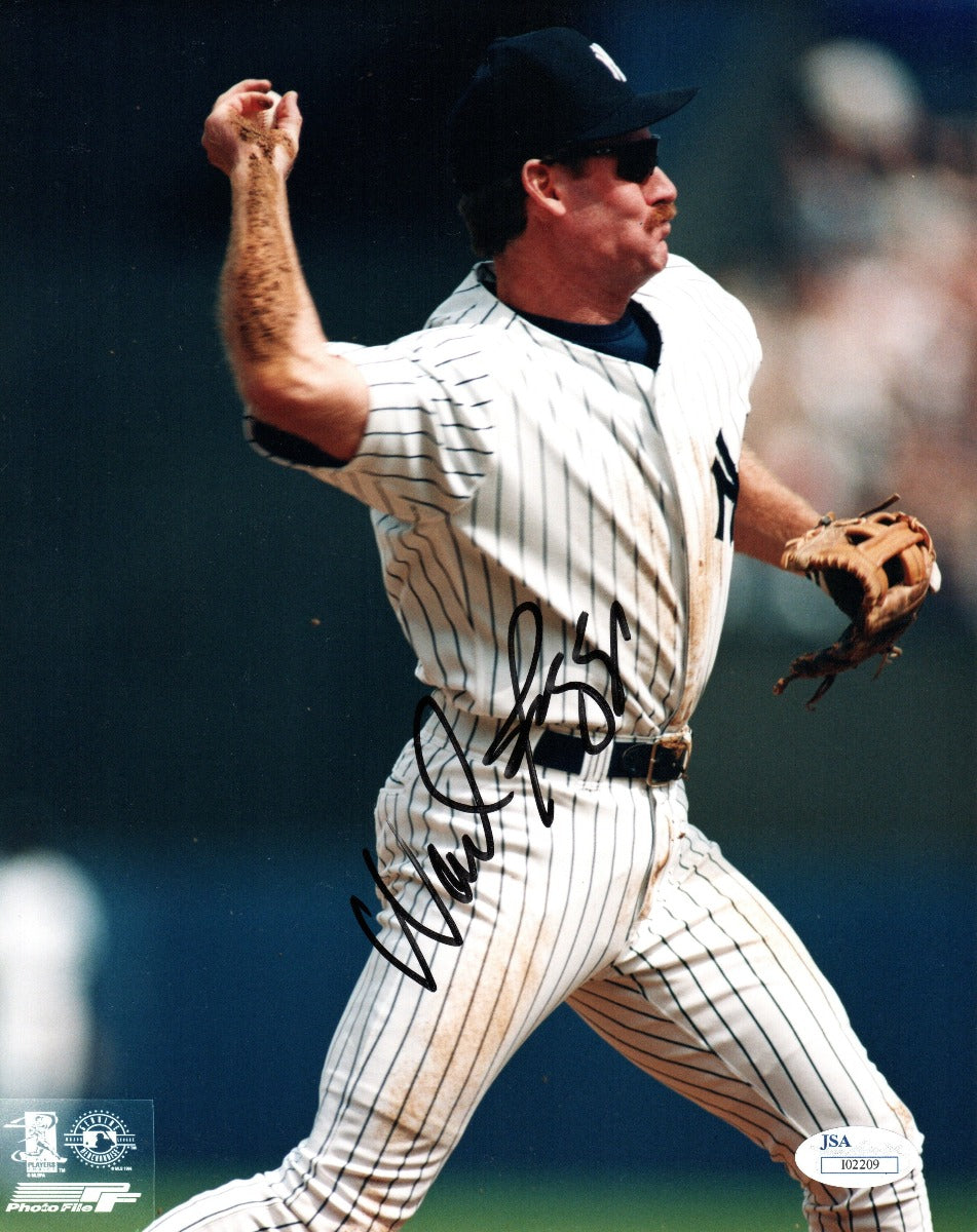 Wade Boggs Autographed New York Yankees 8x10 Photo JSA Authenticated #2-Powers Sports Memorabilia