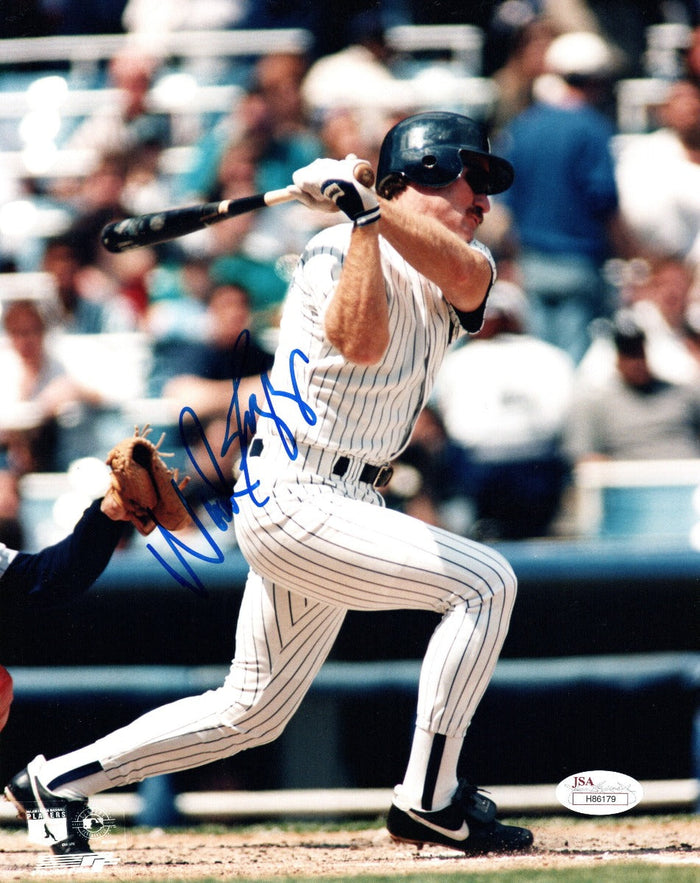 Wade Boggs Signed New York Yankees 8x10 Photo JSA Authenticated #3-Powers Sports Memorabilia