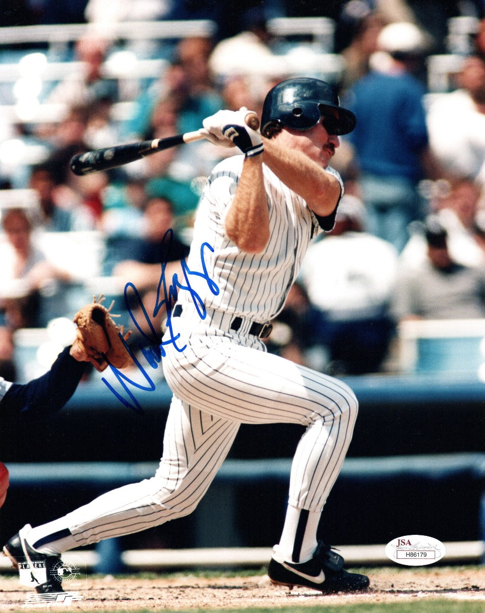 Wade Boggs Autographed New York Yankees 8x10 Photo JSA Authenticated #3-Powers Sports Memorabilia