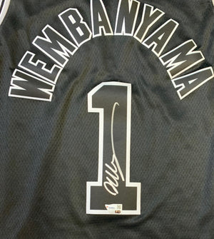 Victor Wembanyama Autographed San Antonio Spurs Signed Nike Basketball Swingman Jersey Fanatics Authentic COA-Powers Sports Memorabilia