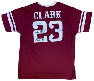 Will Clark Autographed Custom College Style Signed Baseball Jersey Hall of Fame 2006 MLB Authenticated COA-Powers Sports Memorabilia