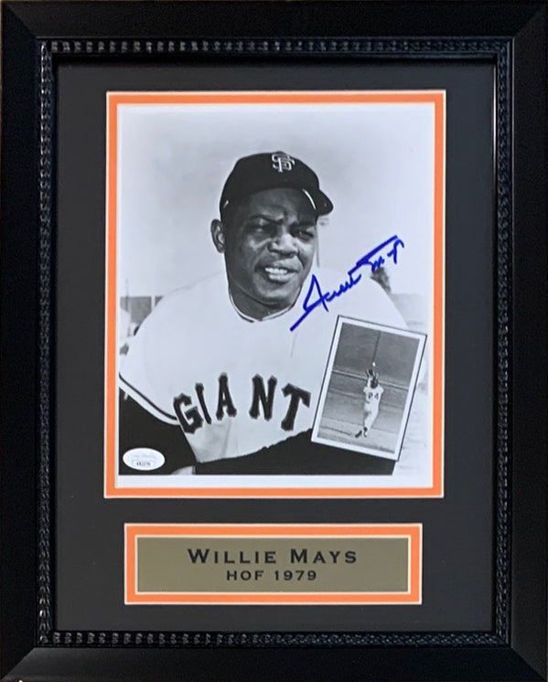 SF Giants Willie on sale Mays autograph 8x10