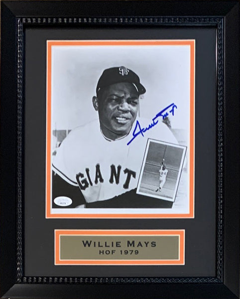 Hotsell Willie mays signed authentic print