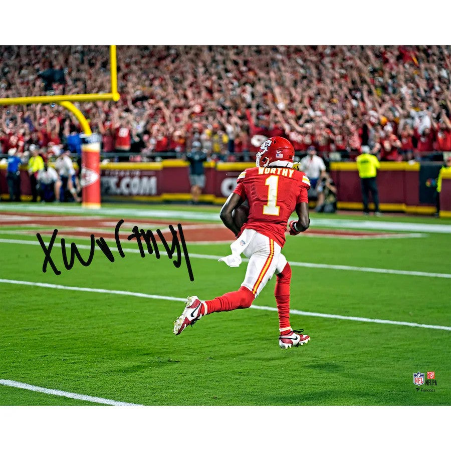 Xavier Worthy Autograph Signing-Powers Sports Memorabilia