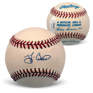 Yogi Berra New York Yankees Autographed Baseball JSA CA92694-Powers Sports Memorabilia