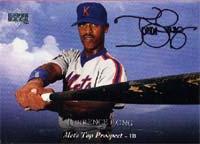 Terrence Long New York Mets 1995 UD SP Top Prospect Autographed Card - Minor League Card. This item comes with a certificate of authenticity from Autograph-Sports. PSM-Powers Sports Memorabilia
