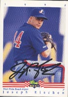 Joseph Eischen West Palm Beach Expos - Expos Affiliate 1992 Classic Draft Pick Autographed Card - Minor League Card. This item comes with a certificate of authenticity from Autograph-Sports. PSM-Powers Sports Memorabilia