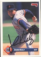 John Kiely Detroit Tigers 1993 Donruss Autographed Card. This item comes with a certificate of authenticity from Autograph-Sports. PSM-Powers Sports Memorabilia