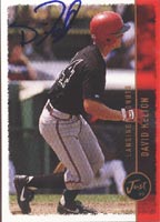 David Kelton Lansing Lugnuts - Cubs Affiliate 1999 Just Autographed Card - Minor League Card. This item comes with a certificate of authenticity from Autograph-Sports. PSM-Powers Sports Memorabilia