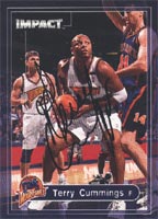 Terry Cummings Golden State Warriors 2000 Skybox Impact Autographed Card. This item comes with a certificate of authenticity from Autograph-Sports. PSM-Powers Sports Memorabilia