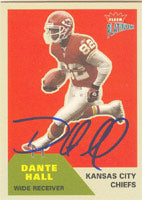 Dante Hall Kansas City Chiefs 2003 Fleer Platinum Autographed Card - Awesome Autograph. This item comes with a certificate of authenticity from Autograph-Sports. PSM-Powers Sports Memorabilia