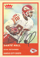 Dante Hall Kansas City Chiefs 2004 Fleer Tradition Autographed Card - Awesome Autograph. This item comes with a certificate of authenticity from Autograph-Sports. PSM-Powers Sports Memorabilia