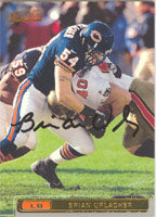Brian Urlacher Chicago Bears 2001 Topps Stadium Club Autographed Card - Awesome Autograph. This item comes with a certificate of authenticity from Autograph-Sports. PSM-Powers Sports Memorabilia