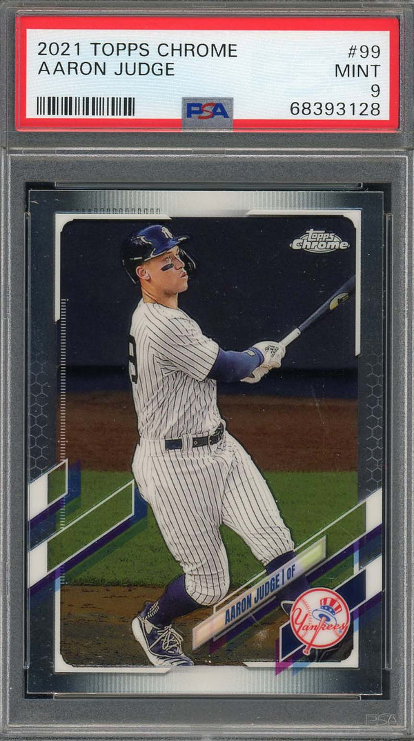 On-Card Auto # to 99 - Aaron Judge - 2021 MLB TOPPS NOW® Card 895A