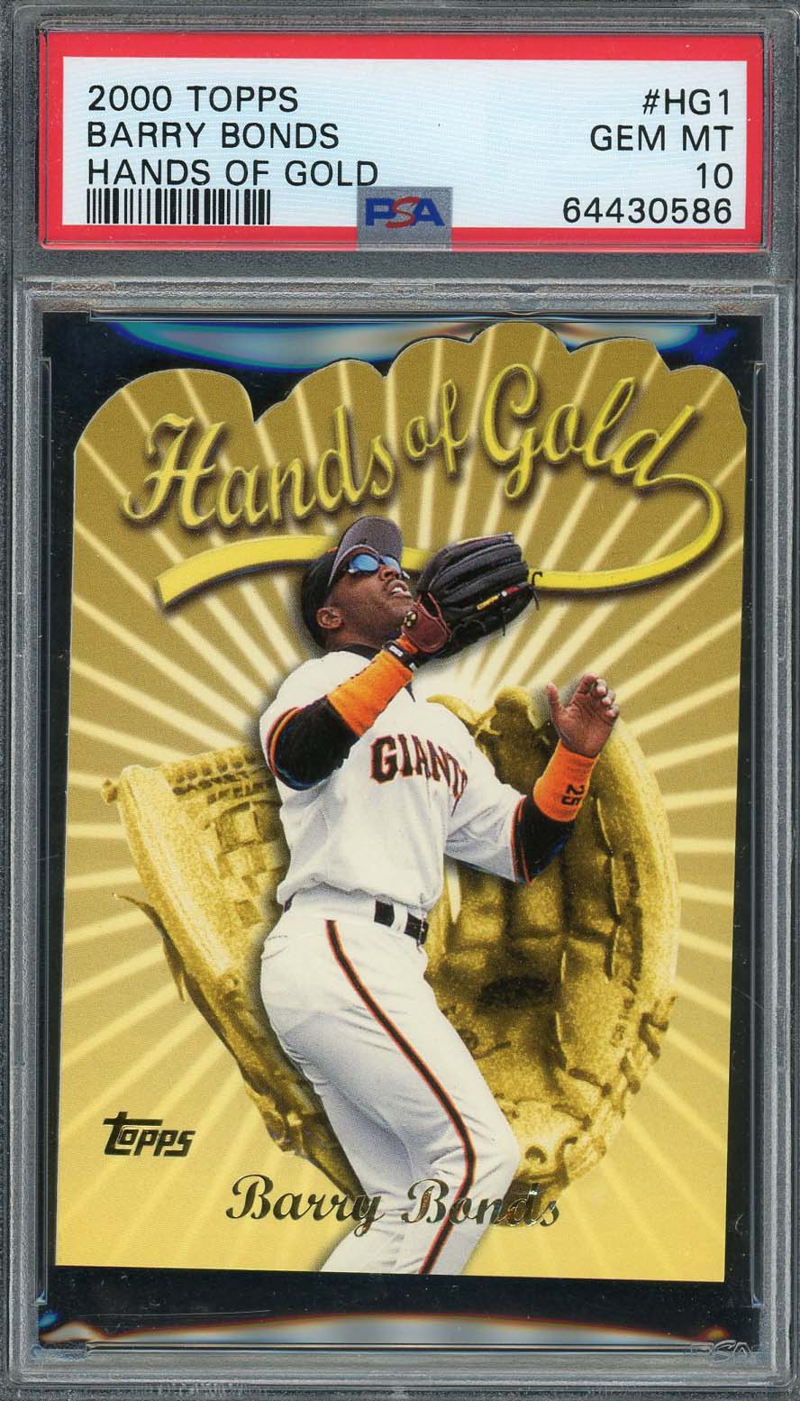 Upper Deck, Other, Barry Bonds Game Used Jersey Memorabilia Card