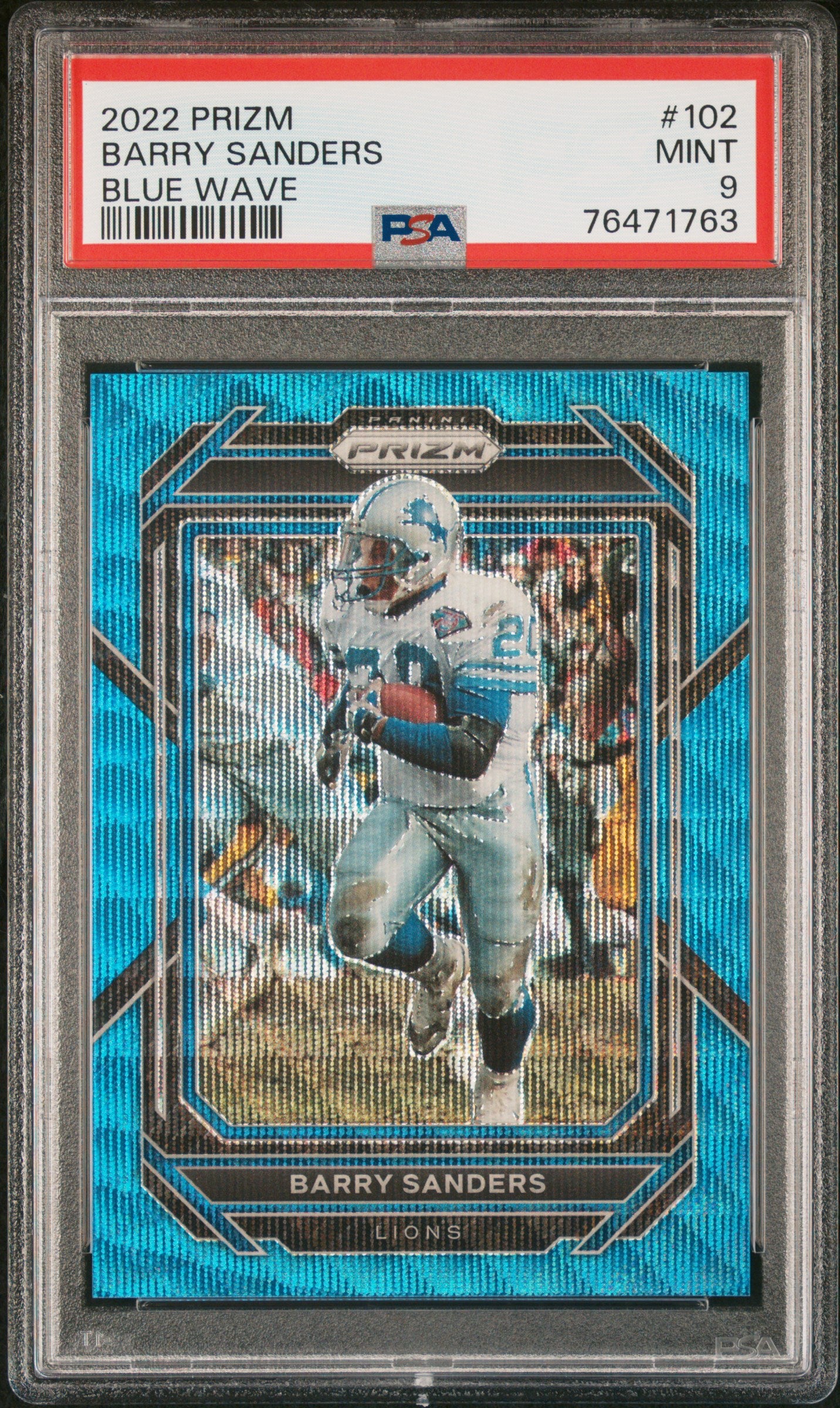 : Barry Sanders Signed PSA Lions Jersey-Official : Collectibles &  Fine Art