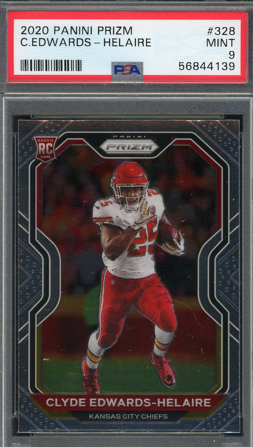 Clyde Edwards-Helaire 2020 Absolute RC Rookie Materials Jersey Patch #21  Chiefs