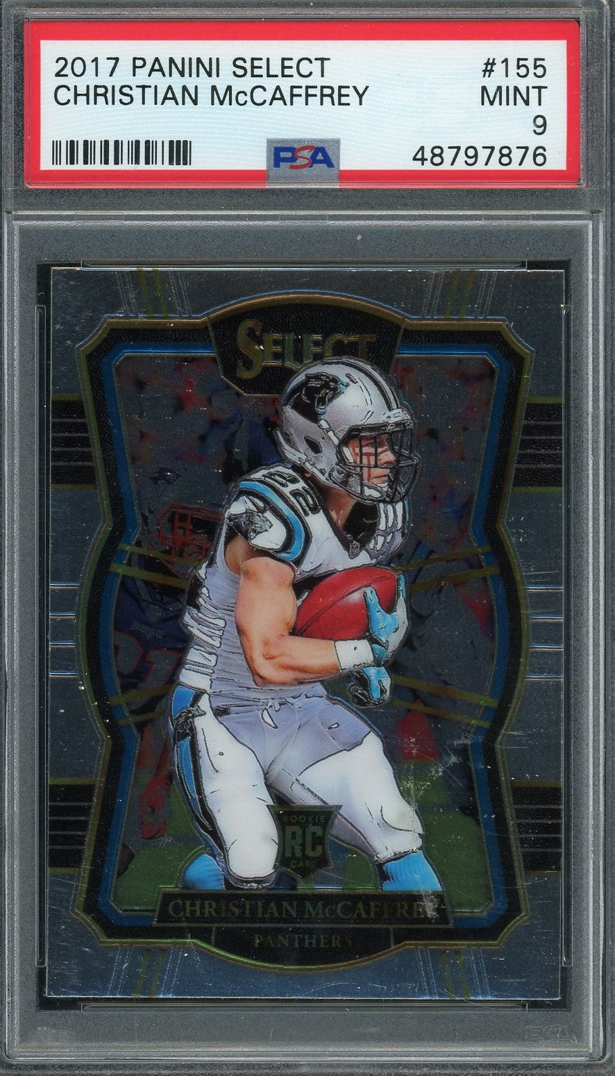 Christian McCaffrey 2017 Panini Prizm Rookie Silver #249 - 2017 - US