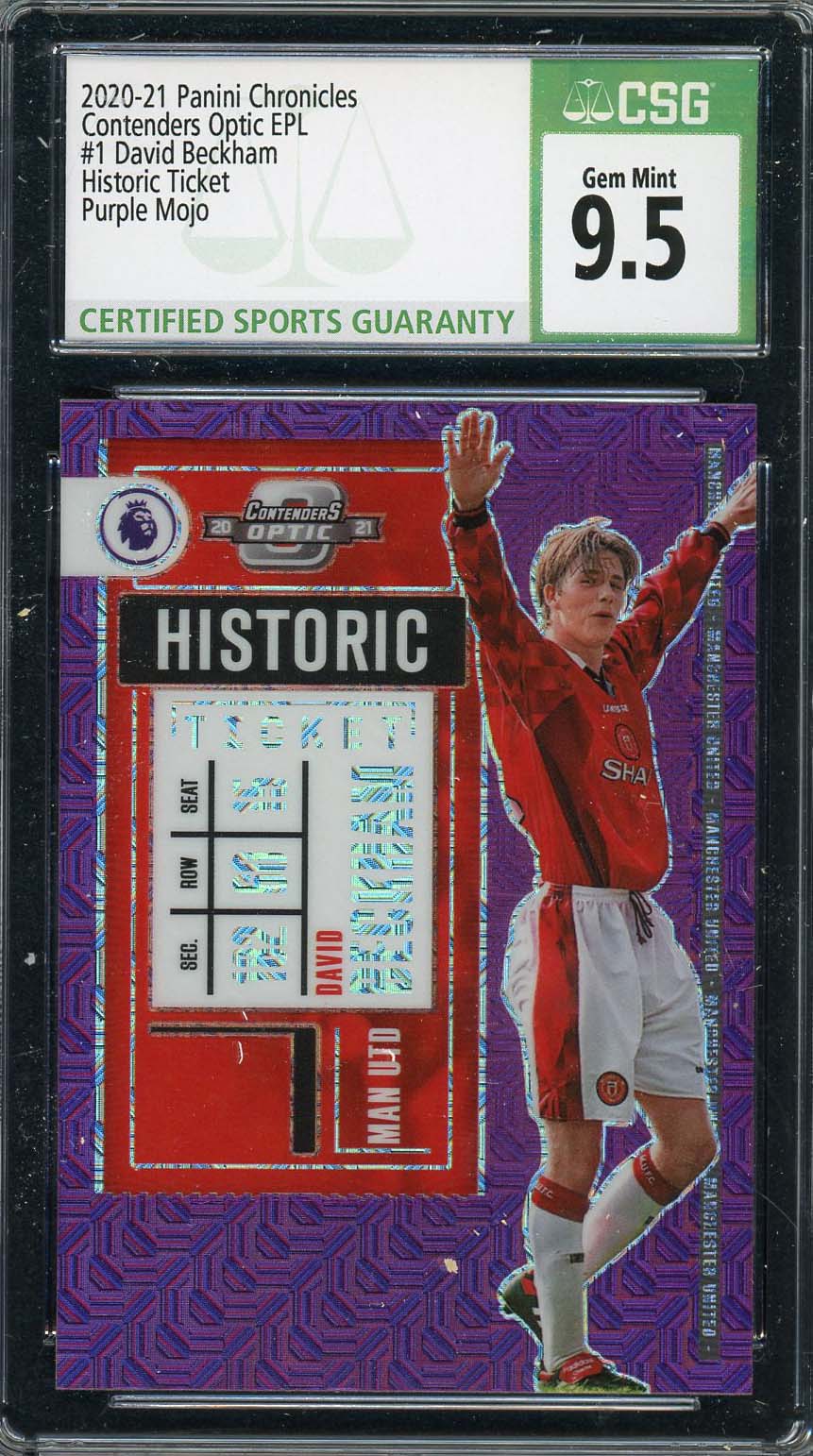 Top David Beckham Cards, Top List, Best Autographs, Most Valuable