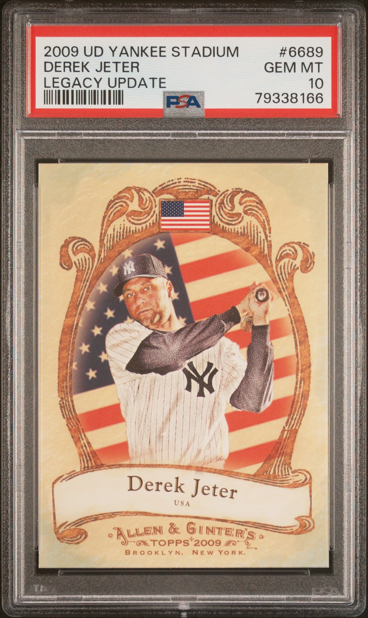 1993 デレク・ジータ　psa7 Derek Jeter RC 1993 Topps 1992 Draft Pick Card # 98 PSA 7 NM