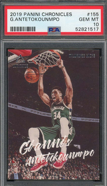 激レアPSA 10 Giannis Antetokounmpoヤニス