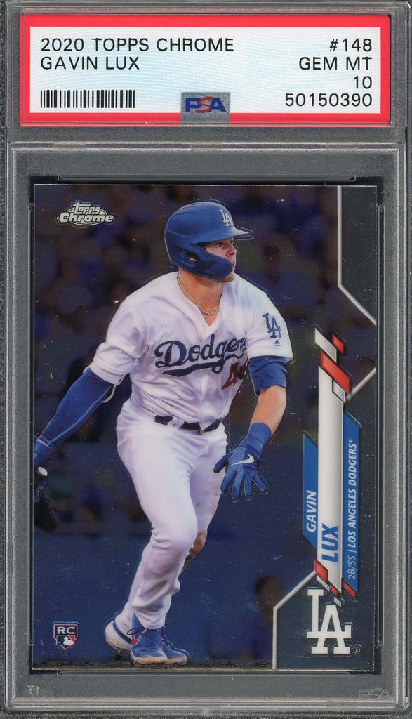 Gavin Lux Signed 2022 Topps Generation Now high quality - PSA Authenticate