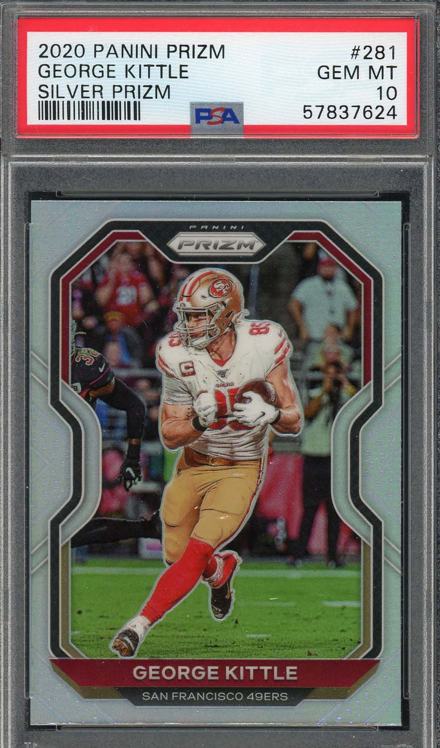 Dalvin Cook 2020 Panini Rookies & Stars Football Card #70 Graded PSA 8