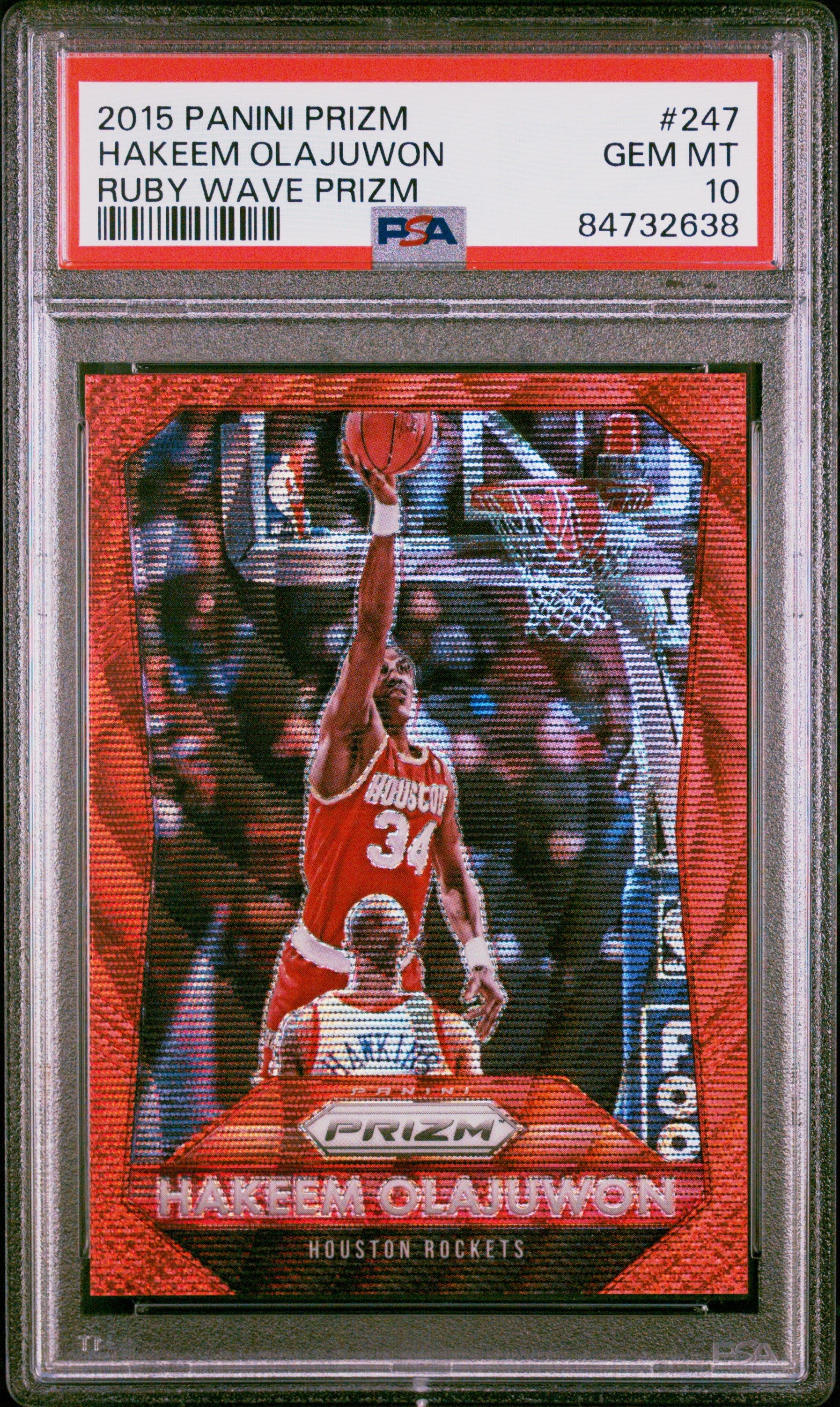 2023-24 Topps Midnight Hakeem Olajuwon Stroke Of Midnight