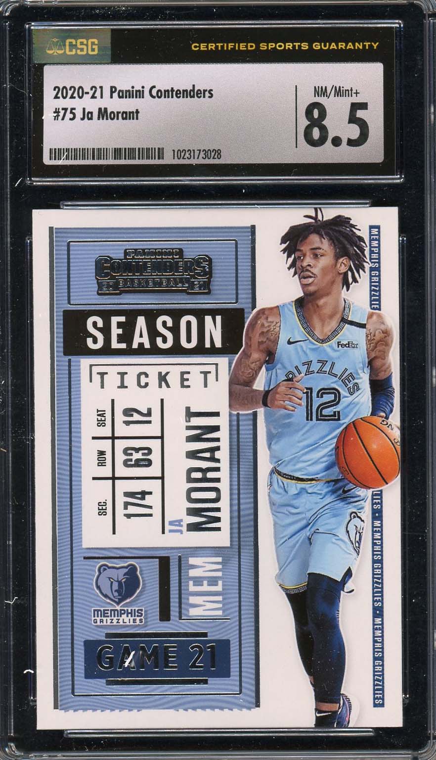 2020-21 Panini Donruss Basketball Ja Morant Franchise Features Card #1 –  Eastside Collectables