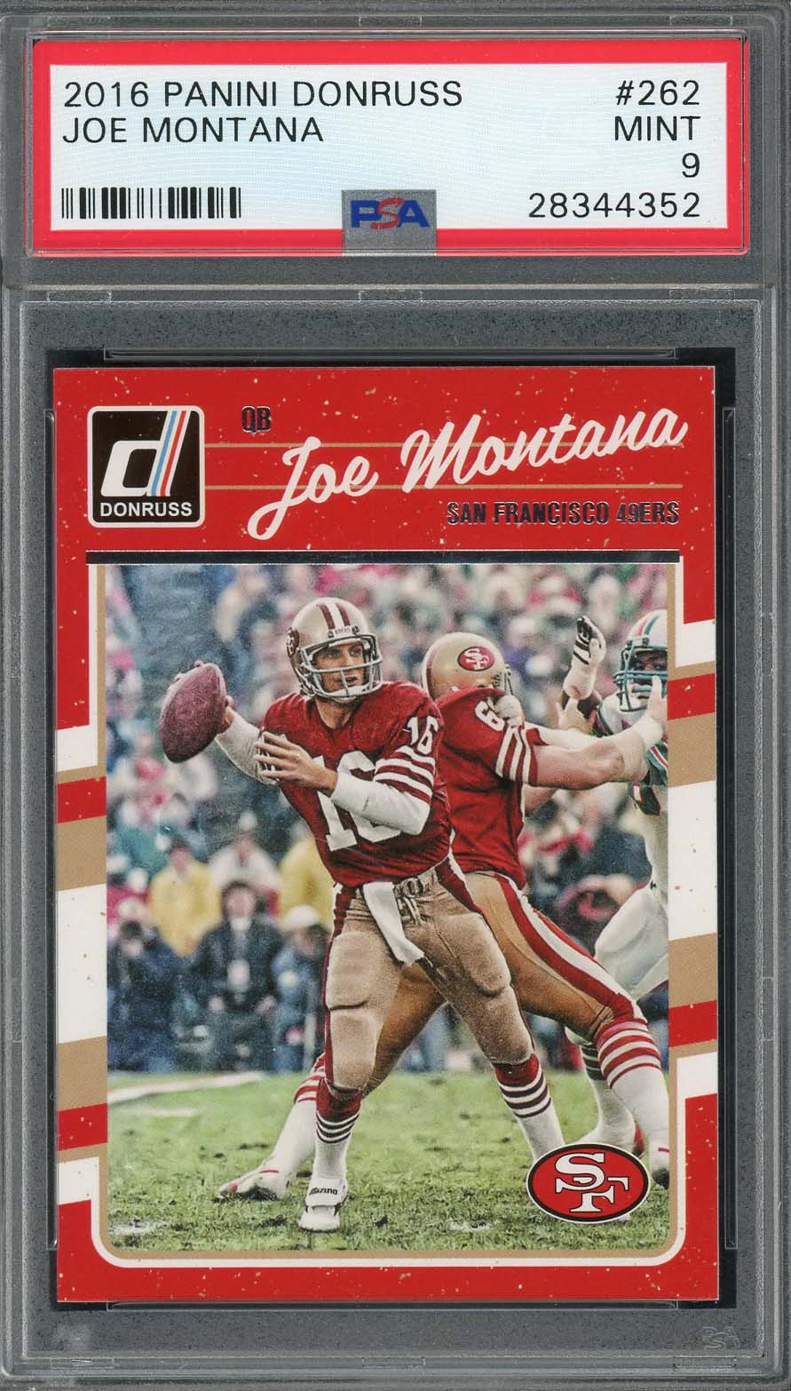 2021 Donruss Joe Montana San Francisco 49ers #57