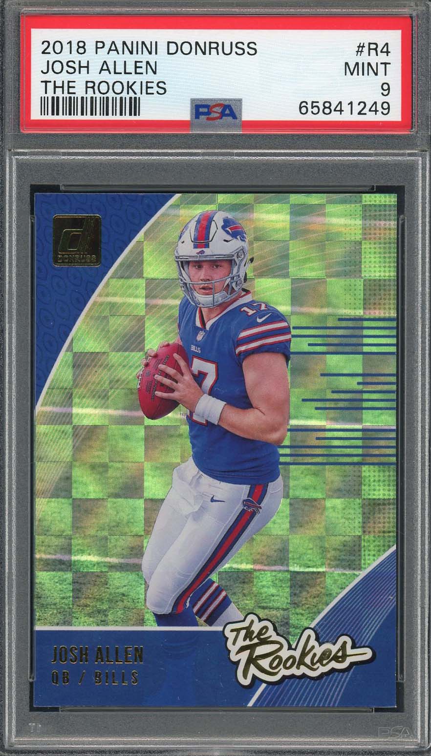 Josh allen store rookie psa 9