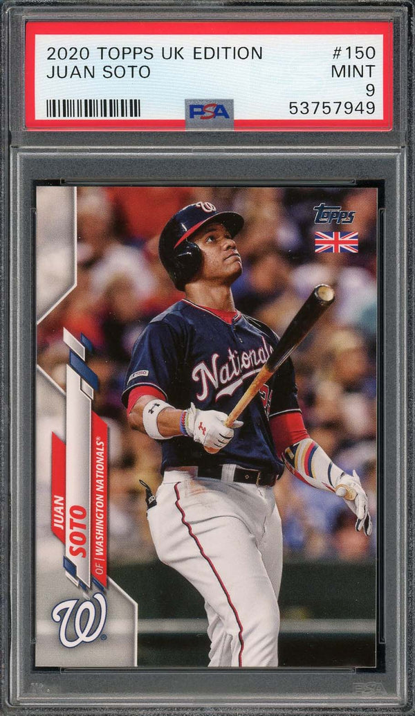 Cody Bellinger 2020 Topps UK Edition Baseball Card #27 Graded PSA 10