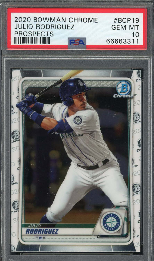 その他 bowman Julio Rodriguez psa10 chrome JulioRodriguezBCP19-10-