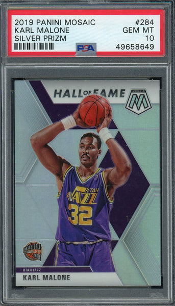 2023 Panini Prizm Draft Picks - [Base] - Red Ice Prizm #93 - Karl Malone