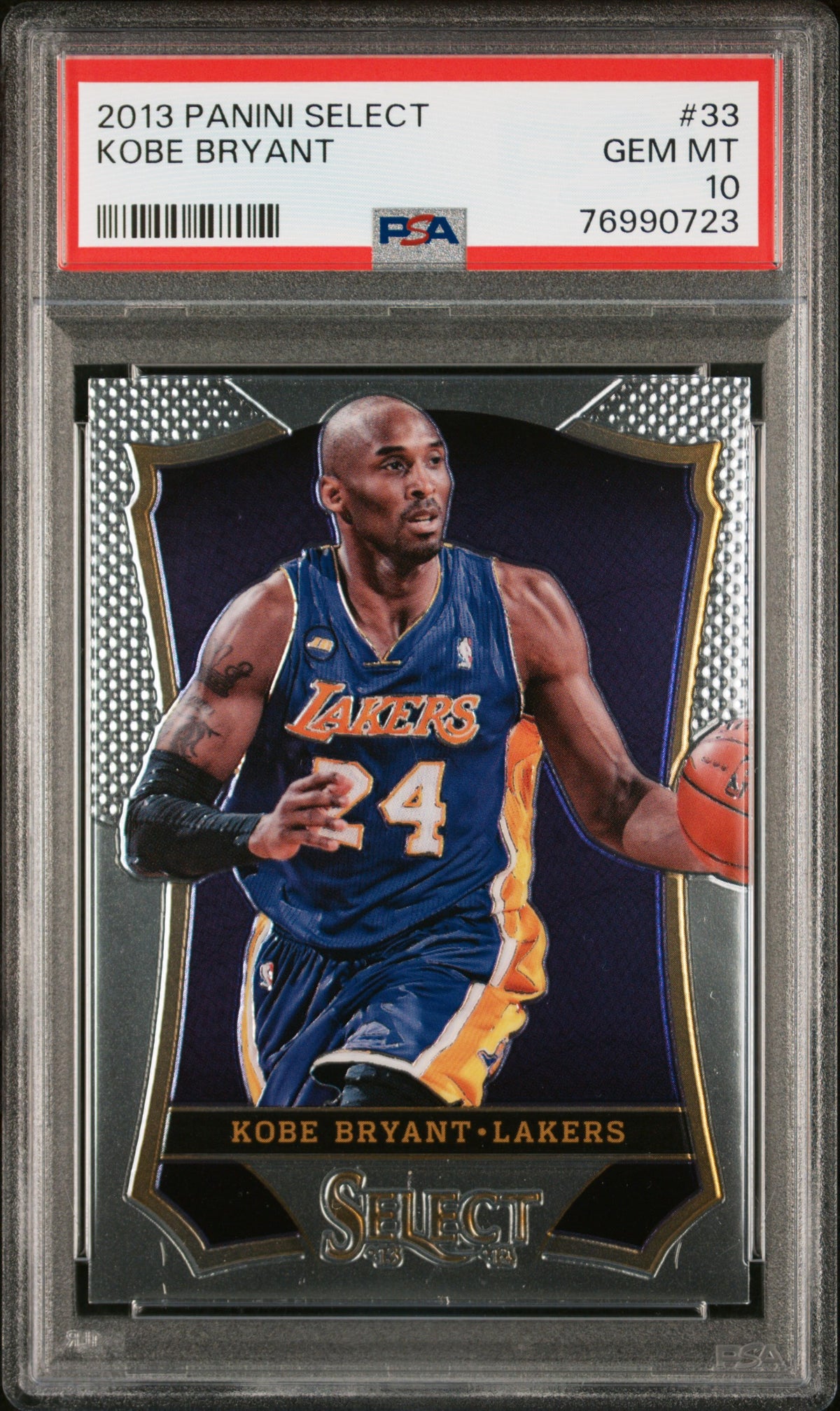 kobe bryant 2012-13 select PSA10 初年度セレクト-