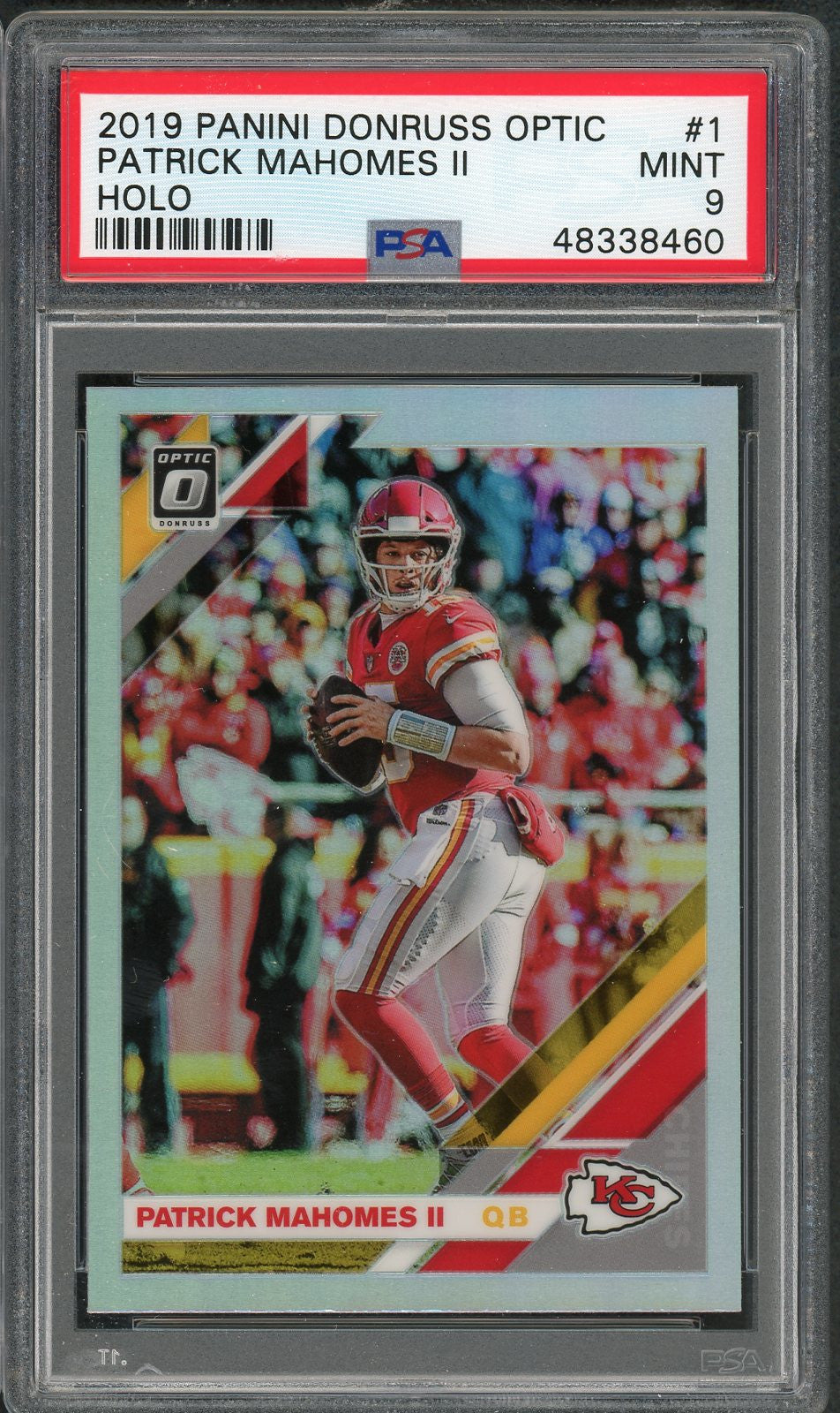 Patrick Mahomes 2020 Panini Prizm Red Ice Football Card #124 Graded PSA 9  MINT at 's Sports Collectibles Store