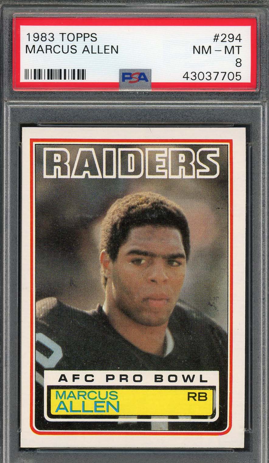 Marcus Allen Autographed Sports Memorabilia Collectibles