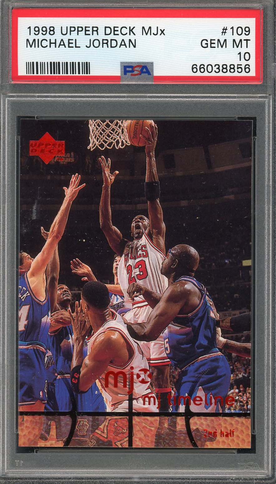 割引設定マイケル・ジョーダン Michael Jordan 1998 Upper Deck SPx Finite #S1 PSA 7 トレーディングカード hjdsj00185 Upper Deck