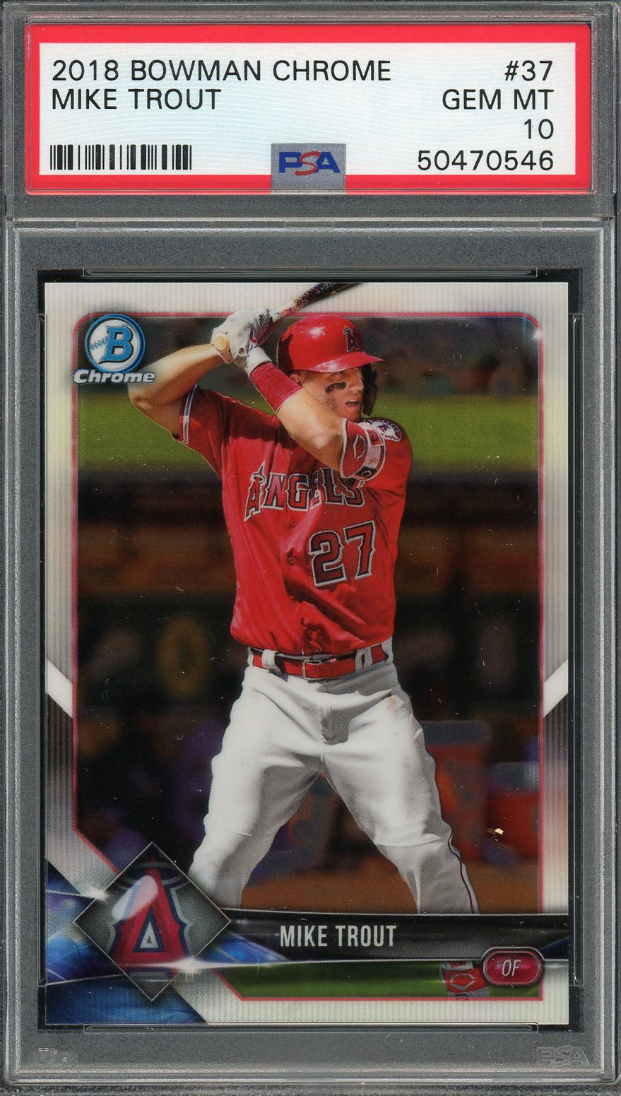 2023 BOWMAN MIKE TROUT CARD at 's Sports Collectibles Store