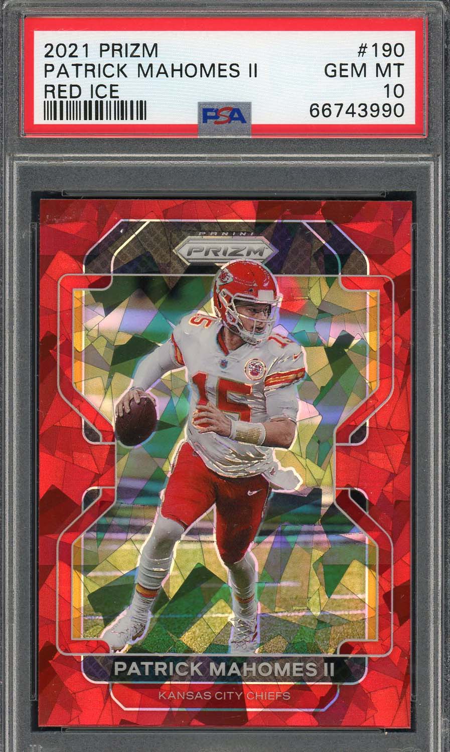 2019 Panini Contenders #39 Patrick Mahomes II Kansas City Chiefs Football  Card