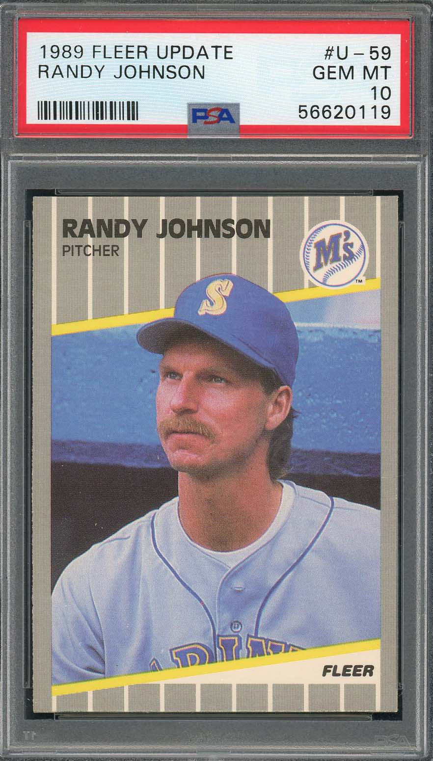 ランディ ジョンソン 1989 Fleer アップデート ベースボール ルーキー